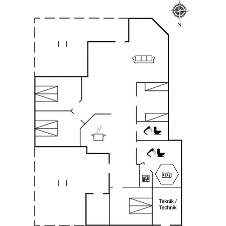 Tule - 1-2km From The Sea By Interhome * Blåvand