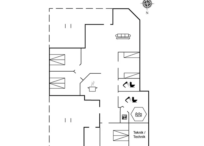 Holiday home Tule - 1-2km From The Sea By Interhome